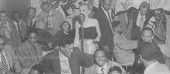 Jamsession på Bob City, 1951.