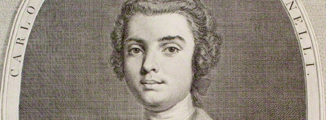 Portræt af kastratsangeren Farinelli, 1735.