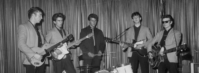 The Silver Beatles, 1960.