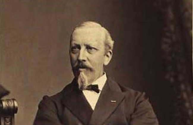 Svend Grundtvig (1824-83) – en vigtig person i folkevisens bevaringshistorie.
