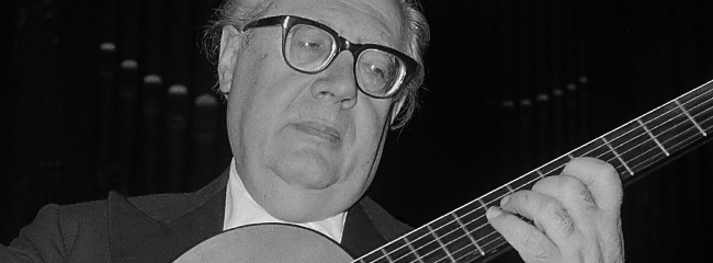 Andrés Segovia, 1962.